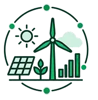 Renewable energy illustration
